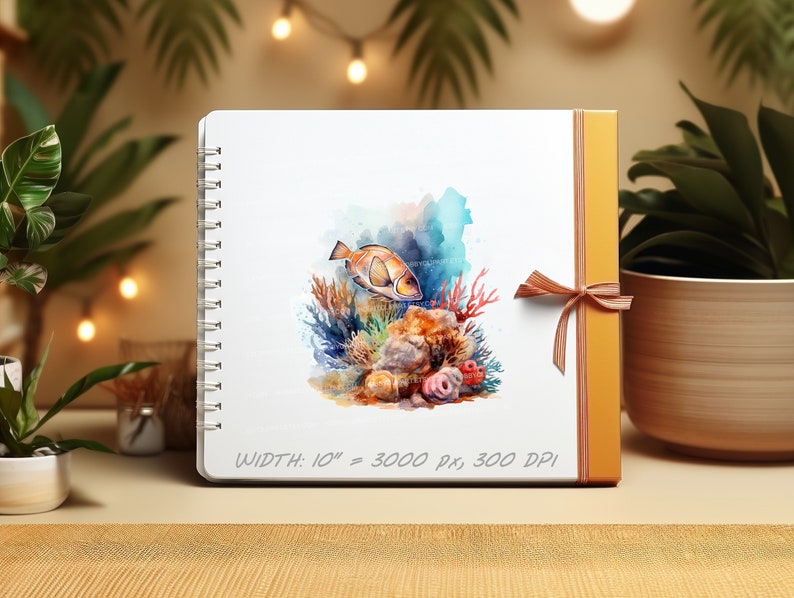 Sea Life Clipart Set: Crab, Fish, Boat PNG SVG (digital Download) - Etsy