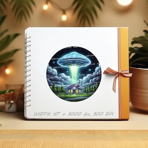 UFO PNG SVG Clipart Set UFO Clip Art Ufo Sublimation Digital Download Commercial Use Stickers Flying saucer, Unidentified flying object, Extraterrestrial spacecraft, Alien spacecraft, Flying disc.