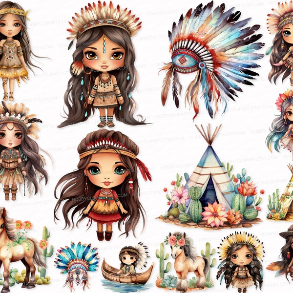 Indian Clip Art - Etsy