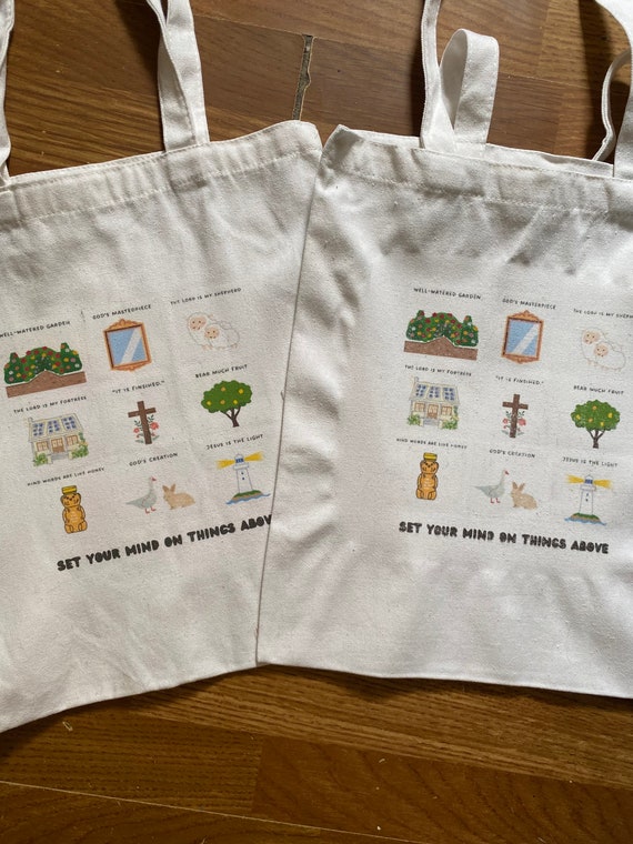Set Your Minds On Things Above {Tote Bag} Set Your Minds On Things Above {Tote Bag}