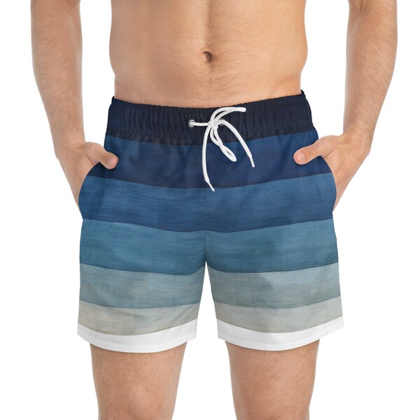 Mens Swim Trunks Pattern Etsy