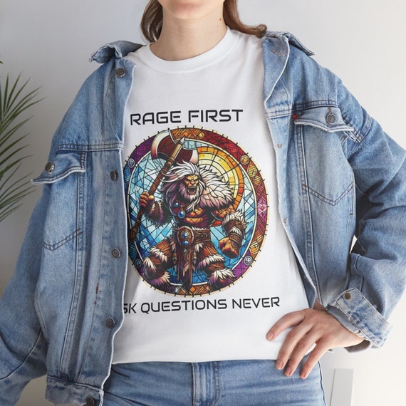 Warrior Class Barbarian Rpg Dnd T Shirt I Would Like To Rage Warrior Class Barbarian Rpg Dnd T Shirt I Would Like To Rage