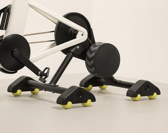 Wahoo Kickr Core 2 (2025) Rocker Feet Plate, ZwiftRide, Anti-Vibration, Tennisball Base Mount, Tennisballfüße, Wippfüße