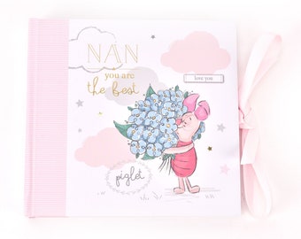 Album photo personnalisé pour porcelets Disney Magical Beginnings - NAN / cadeaux pour nan / album photo nan