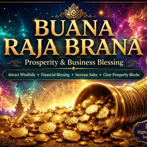 Empoderamiento Buana Raja Brana – Sintonización javanesa para la riqueza, atrae ganancias inesperadas y bendiciones financieras (sintonización y PDF incluidos)