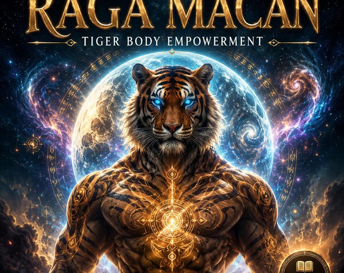 Raga Macan javanese Tiger Body Empowerment: Physical Power, Vitality attunement & PDF included