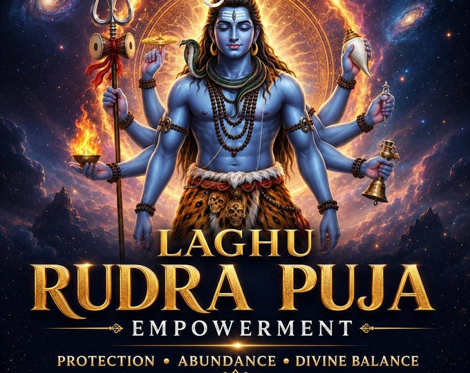 Laghu Rudra Puja Empowerment – Aghora Shiva Bhairava Mahakala Attunement for Karma Cleansing, Wealth & Spiritual Power PDF manual