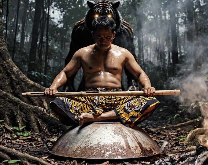 Harimau Jadian Empowerment – True Sumatra Weretiger Lineage | Shamanic Transformation, Power Ritual, Tiger Spirit Initiation (PDF manual)