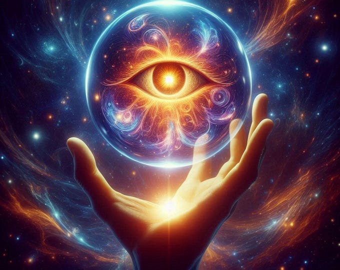 Fire Star Shakti - Awaken the fourth eye and higher divine consciousness enables the processes of synthesis, love, wisdom and enlightenment
