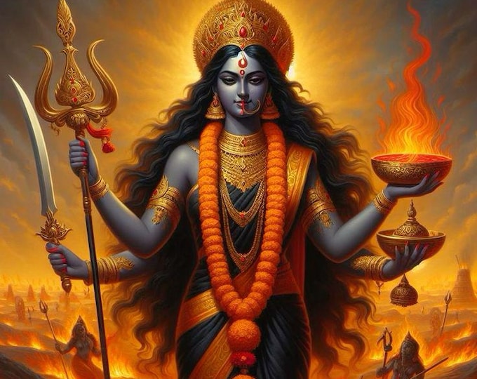 Extreme Power Maha Kali Darshan Occult Yantra Empowerment - attunement to bring the most unbridled  Goddess Kali Ma Shakti into your life
