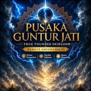 Pusaka Guntur Jati Initiation  Javanese Spiritual Protection, Black Magic Removal, Negative Energy Clearing  Kejawen pdf included
