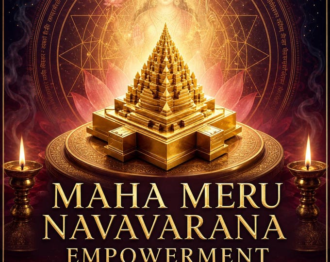 Maha Meru Navavarana Remote deeksha Initiation  Sri Chakra Empowerment  Sacred Geometry Activation & Spiritual Awakening attunement  pdf
