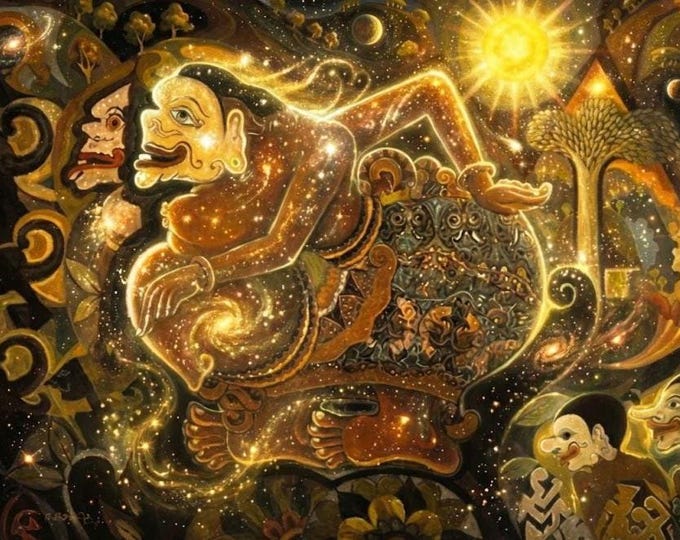 Semar Kuning Golden Guardian Empowerment – Divine Attraction, Authority, Protection and Sovereign Charisma ( pdf manual )