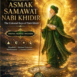 Asmak Samawat Nabi Khidir - Javanese Ilmu Hikmah Initiation Celestial Protection & Abundance PDF included