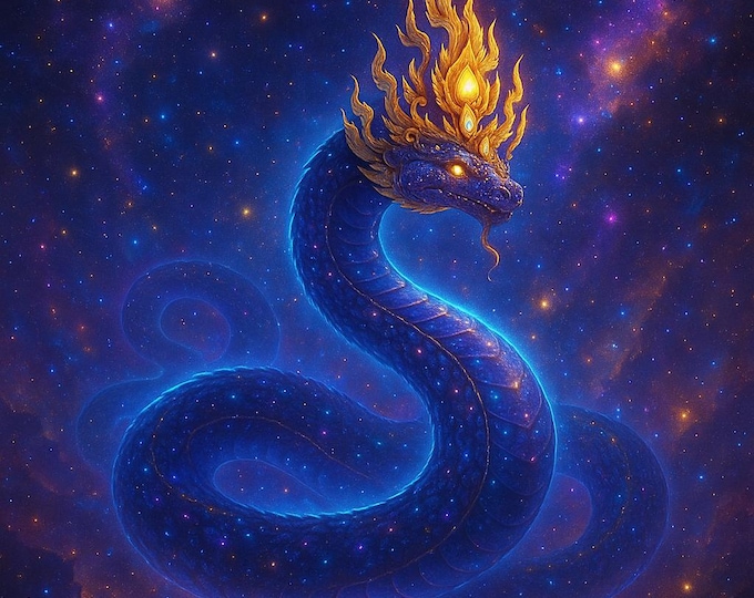 Mahkota Naga Magick – Remote Initiation & PDF Manual | Javanese Naga Crown Empowerment for Protection, Power, Awakening