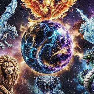 Sutras of Power Empowerment Dragon, Phoenix, Khodam, Fortress & Astra Sutras (PDF Manual Audio Mantra) image 1