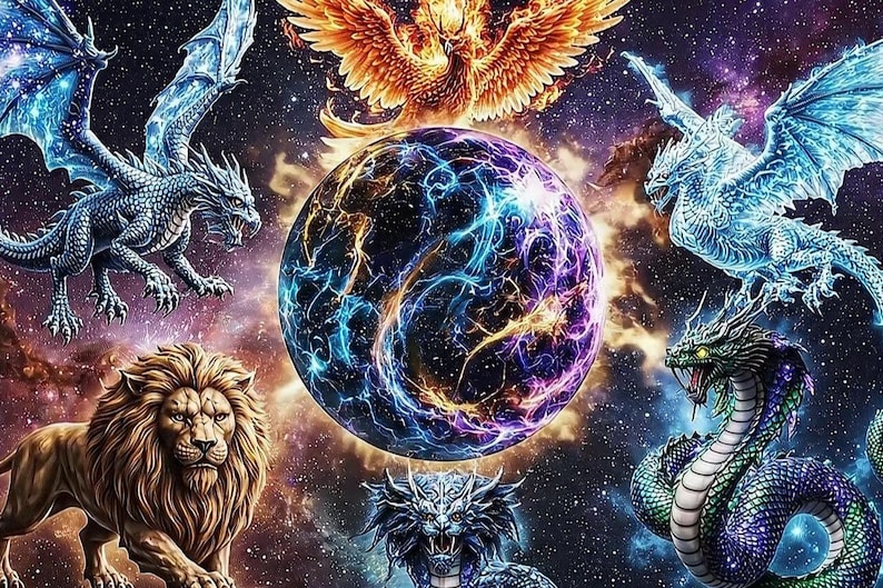 Sutras of Power Empowerment Dragon, Phoenix, Khodam, Fortress & Astra Sutras (PDF Manual Audio Mantra) image 1