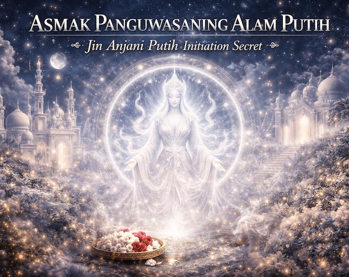 Jin Anjani Putih Initiation for Wealth & Protection  Ancient Kejawen White Magick Secret Abundance of the White Realm (attunement and pdf)