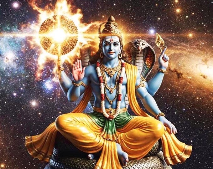 The Essence of Lord Vishnu Empowerment - Embrace the full power of Lord Vishnu and harness the Sudarshana Astra PDF manual attunement
