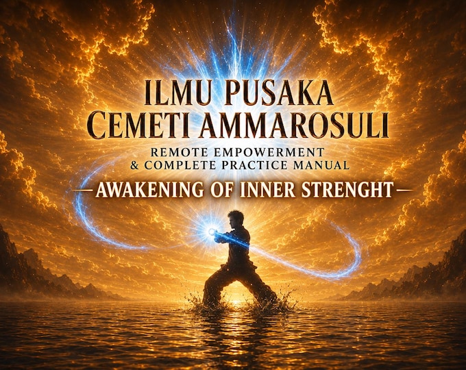 Ilmu Pusaka Cemeti Ammarosuli Empowerment – Tenaga Dalam, protection, Concealment & Etheric Twin – Revised English Manual