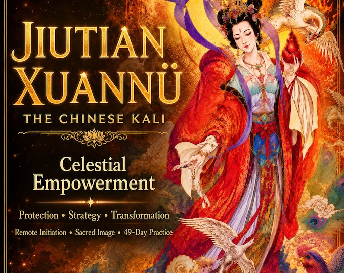 Jiutian Xuannü Empowerment -  receive Chinese Kali Goddess attunement  secret Taoist  siddhi Mantra | Celestial Empowerment & Protection PDF