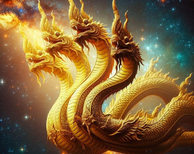 Ajian Naga Kuning - the Javanese magic power of the golden naga ultimate inner power healing protection manifestation of wish and prayers