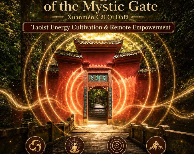 Great Energy Gathering Method of the Mystic Gate Empowerment Qi Cultivatio occult powers spiritual liberation