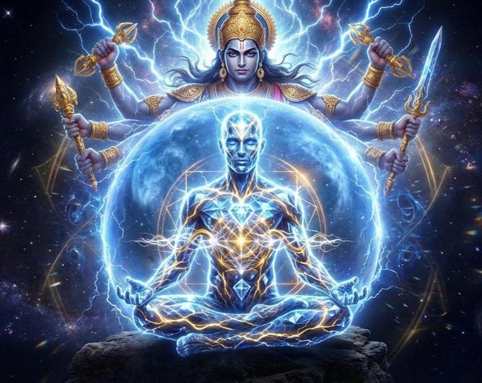 Blue Lightning Diamond Mystery Initiation - Vidyun-Nīla Vajra-Guhya lineage  Alchemy & Remote Shaktipat - Unreleased Indra Mantra PDF