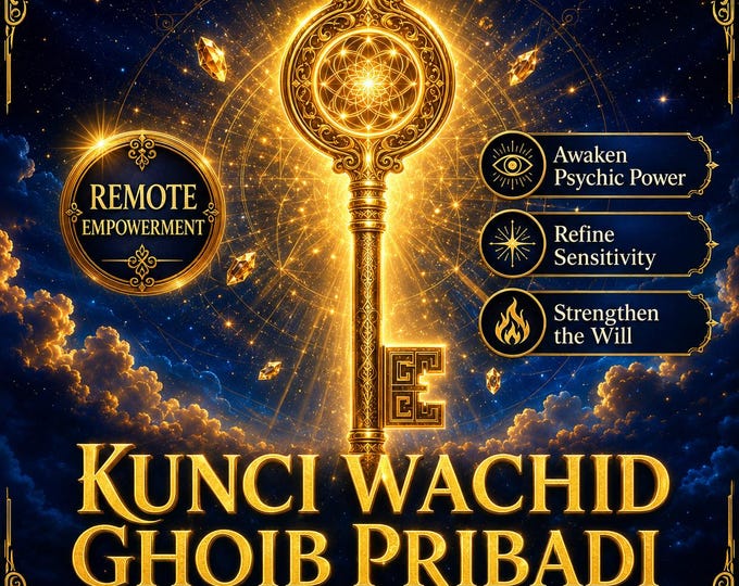Kunci Wachid Ghoib Pribadi – Javanese Ilmu Hikmah Empowerment  Personal Key to Magickal Power   PDF Manual included