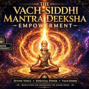 Empoderamiento Vach-Siddhi Mantra Deeksha - Iniciación remota para la expresión y manifestación divinas - Kandegh Tantra javanés (PDF incluido)
