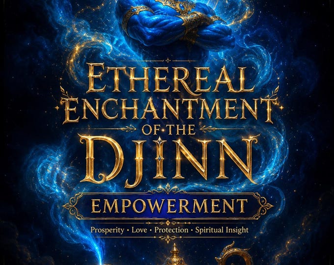 Ethereal Enchantment of the Djinn – Djinn Magick Initiation for Protection, Love, Abundance & Astral Exploration attunement and pdf included