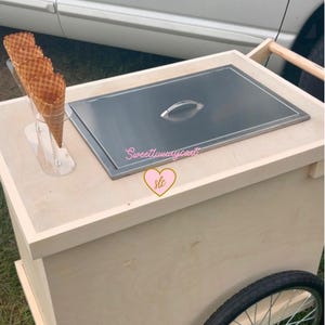 Gelato cart