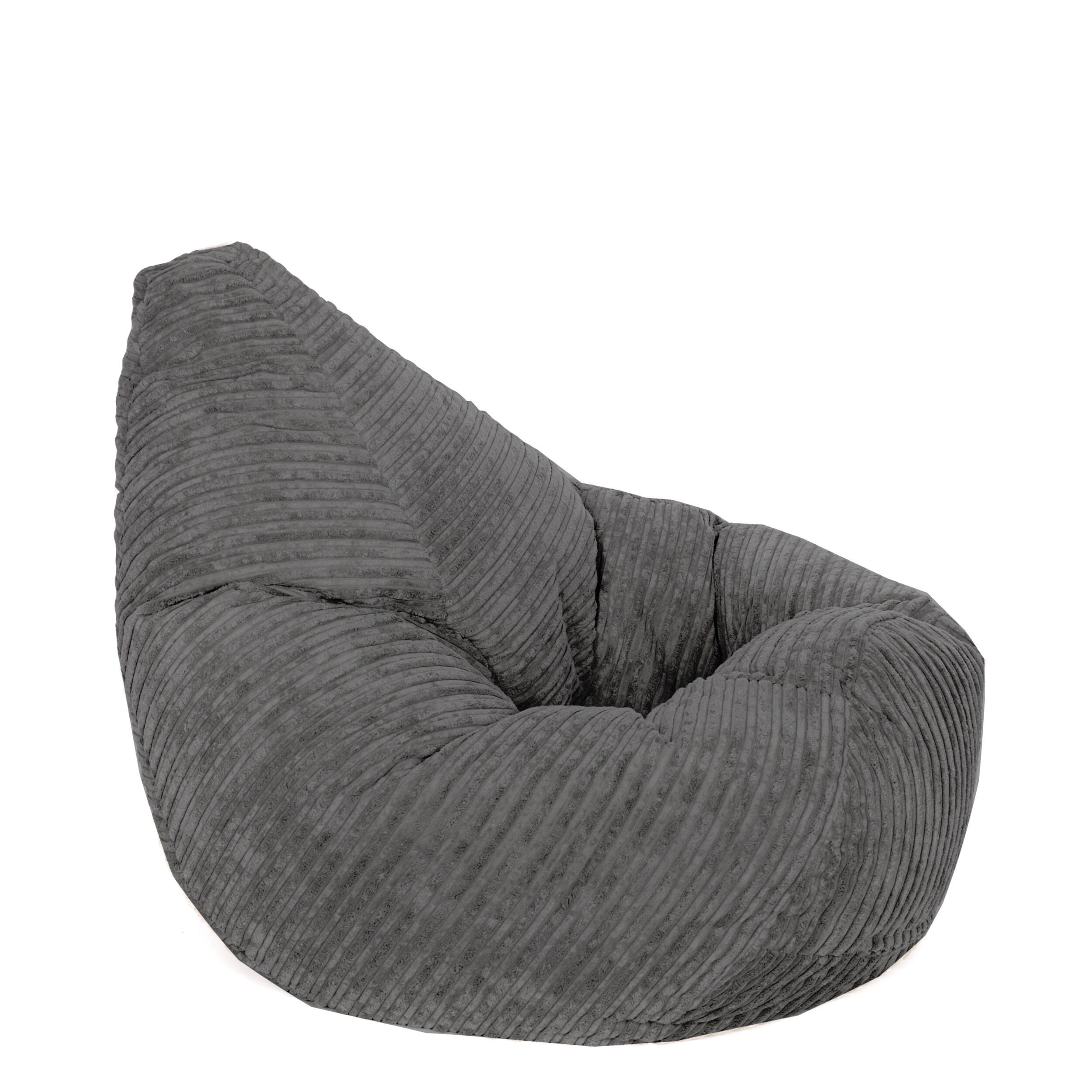 Jumbo Corduroy Hi-back Gamer Bean Bag, Handmade in the UK