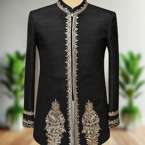 Handcrafted Bandhgala Jodhpuri Suit: Royal Indian Wedding Wear