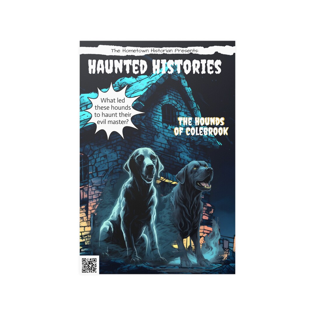 Poster of the Hounds of Colebrook the Hometown Historian Etsy