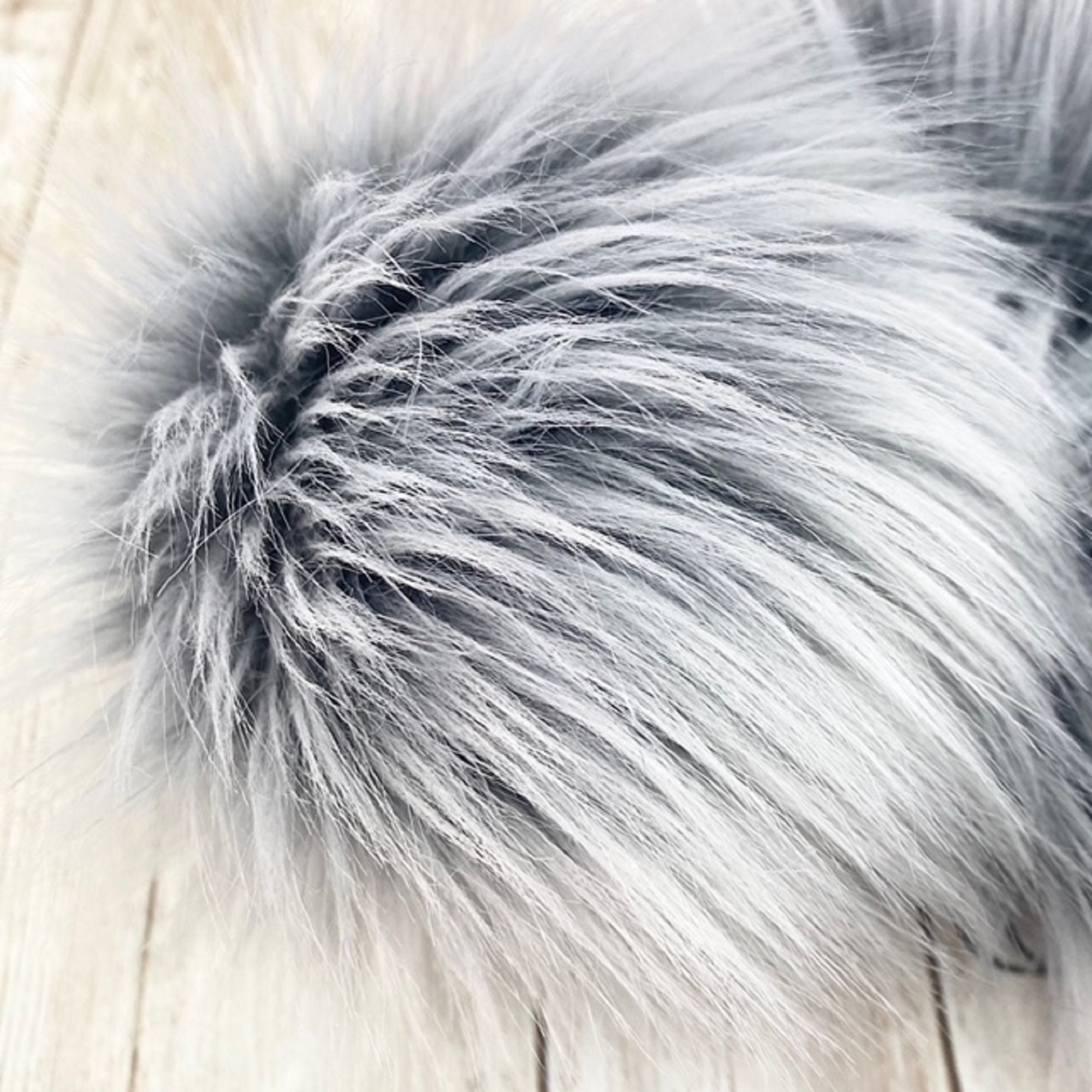 Gray Faux Fur Hat - Etsy