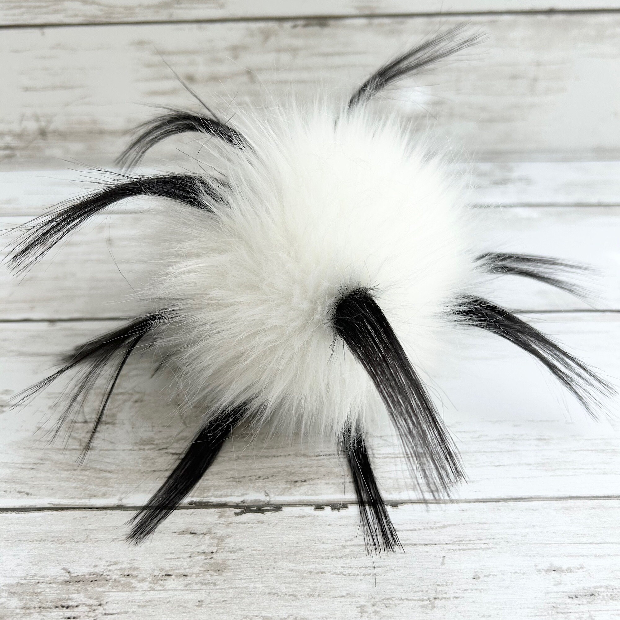 Stylish Dalmatian Black and White Faux Fur Hat Dalmatian Hat - Etsy main image 4