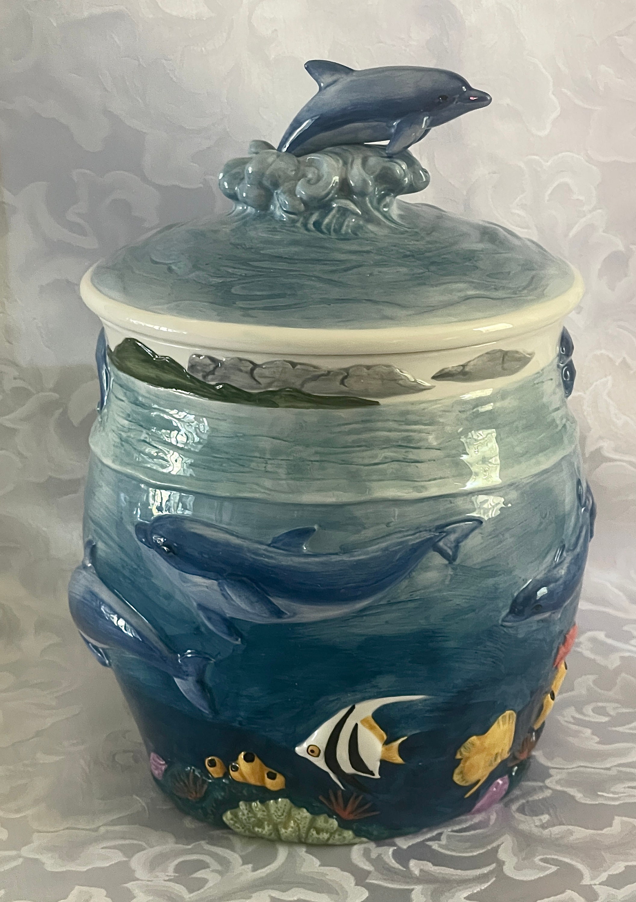 Wyland Studios Cookie Jar 1998 - Etsy