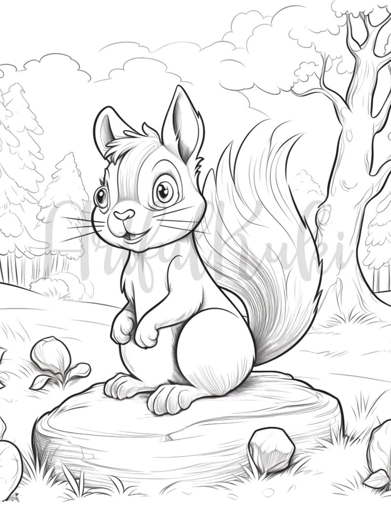 10 Awesome Animal Coloring Pages for Kids Printable Animal Colouring
