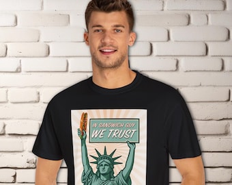 Sandwich Guy T-Shirt Protest Shirt, Activist, Protest March Sign, Anti Fascism, Don't Tread On Me, Resist the Patriarchy, Hero Sandwich