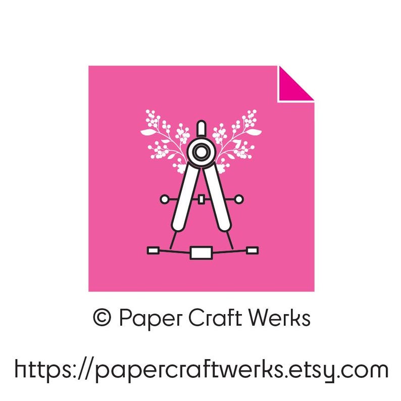 Logo for Paper Craft Werks on Etsy: https://papercraftwerks.etsy.com