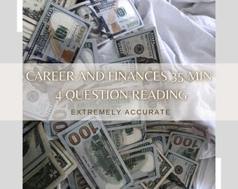 35 min/VIDEO Lectura de Tarot de Carrera y Finanzas