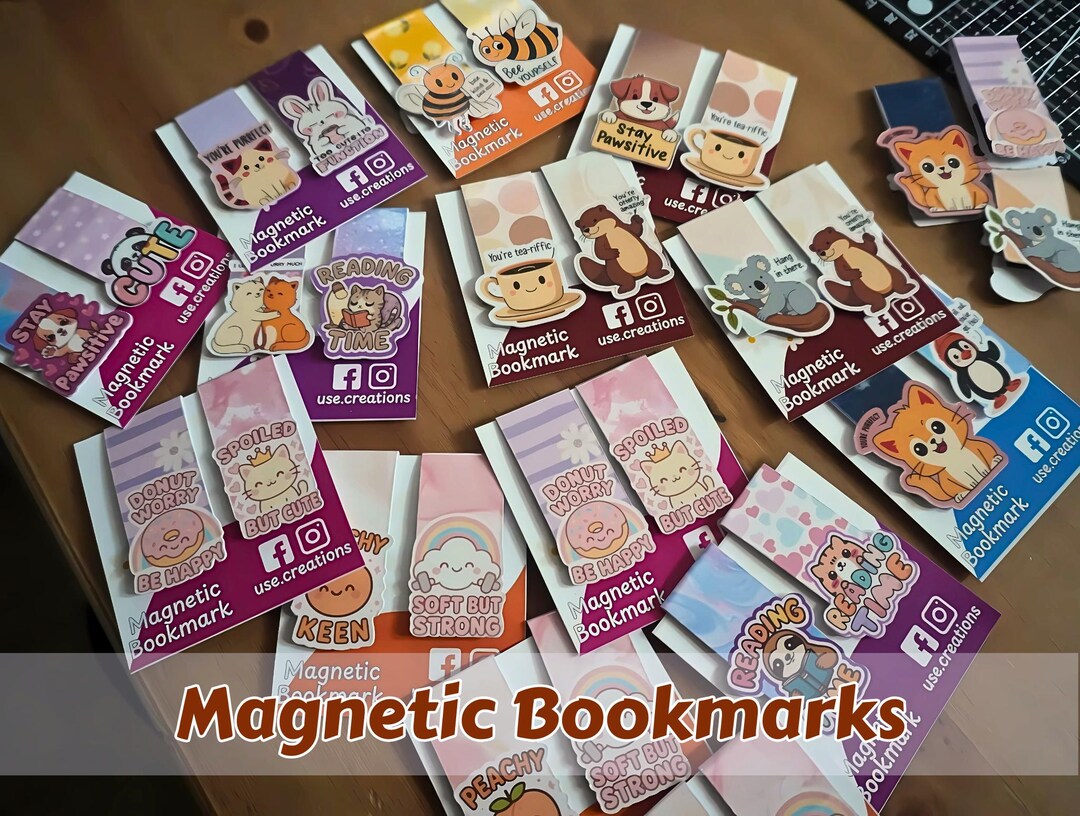 Affirmation Magnetic Bookmark: Funny Positive Quote for Book Lovers - Etsy