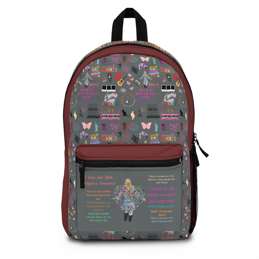 Taylor Swift Reputation Ita Bag Eras Tour Bag Name School Bag - Etsy