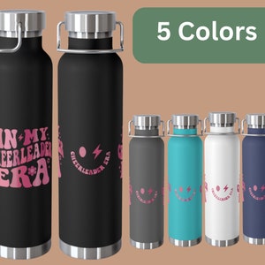 In my cheer leader era Cheer Gifts, Cheerleading, Cheerleader, Cheer Season, Cheerleader Gifts, Personalized Cheer Water Bottles, Team Gifts