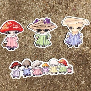 Mushroom Stickers