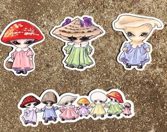 Mushroom Stickers