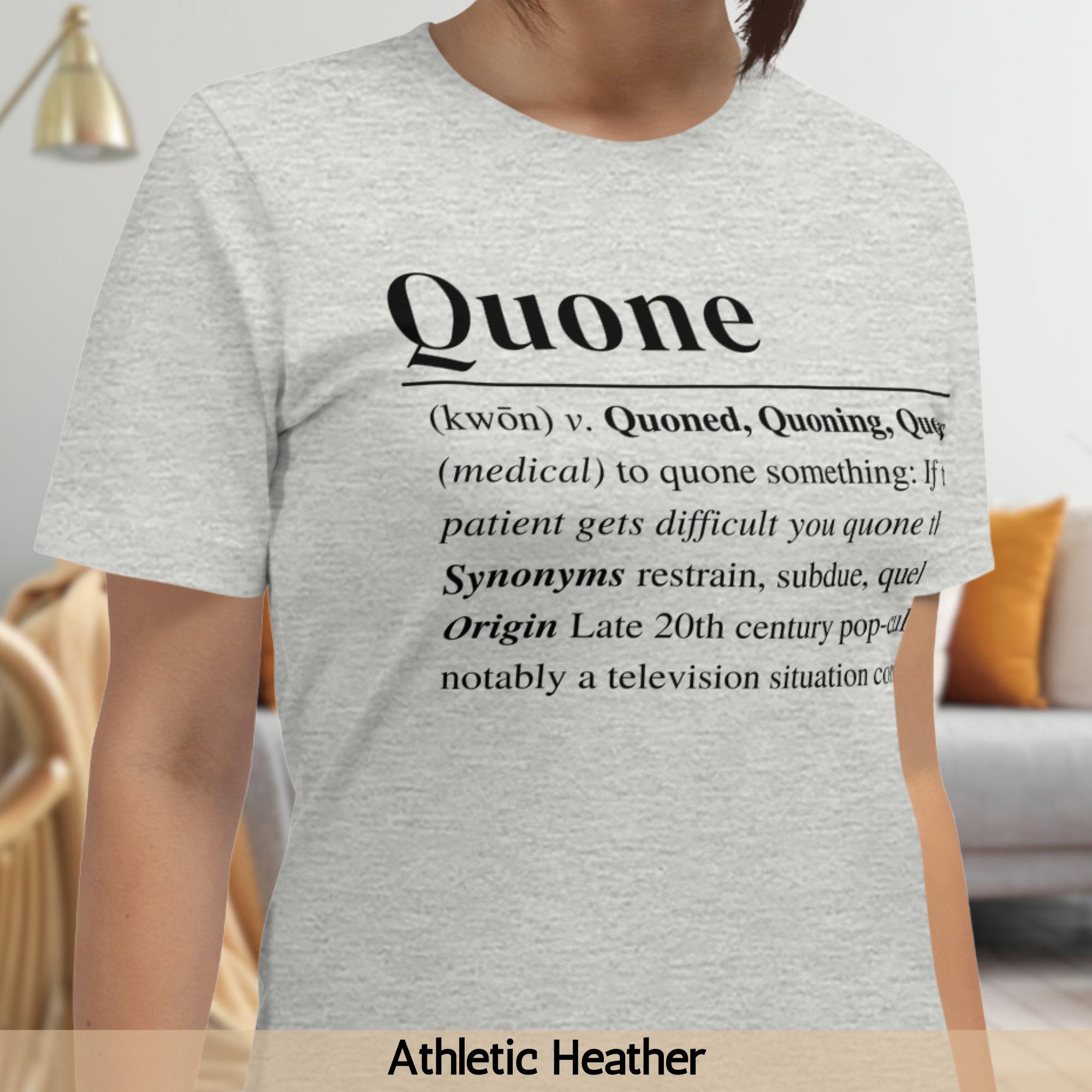 Quone Quone Definition Seinfeld Shirt, Funny 90s TV Sitcom Quote T-shirt ...
