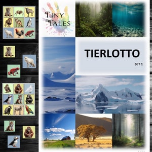 Tierlotto Set 1 Tiere Tierkarten Kindergarten Kinder Spielen Lernen Krippe Ideen Projekt Zuordnen Angebot Legespiel Tierbilder Wolf Schaf