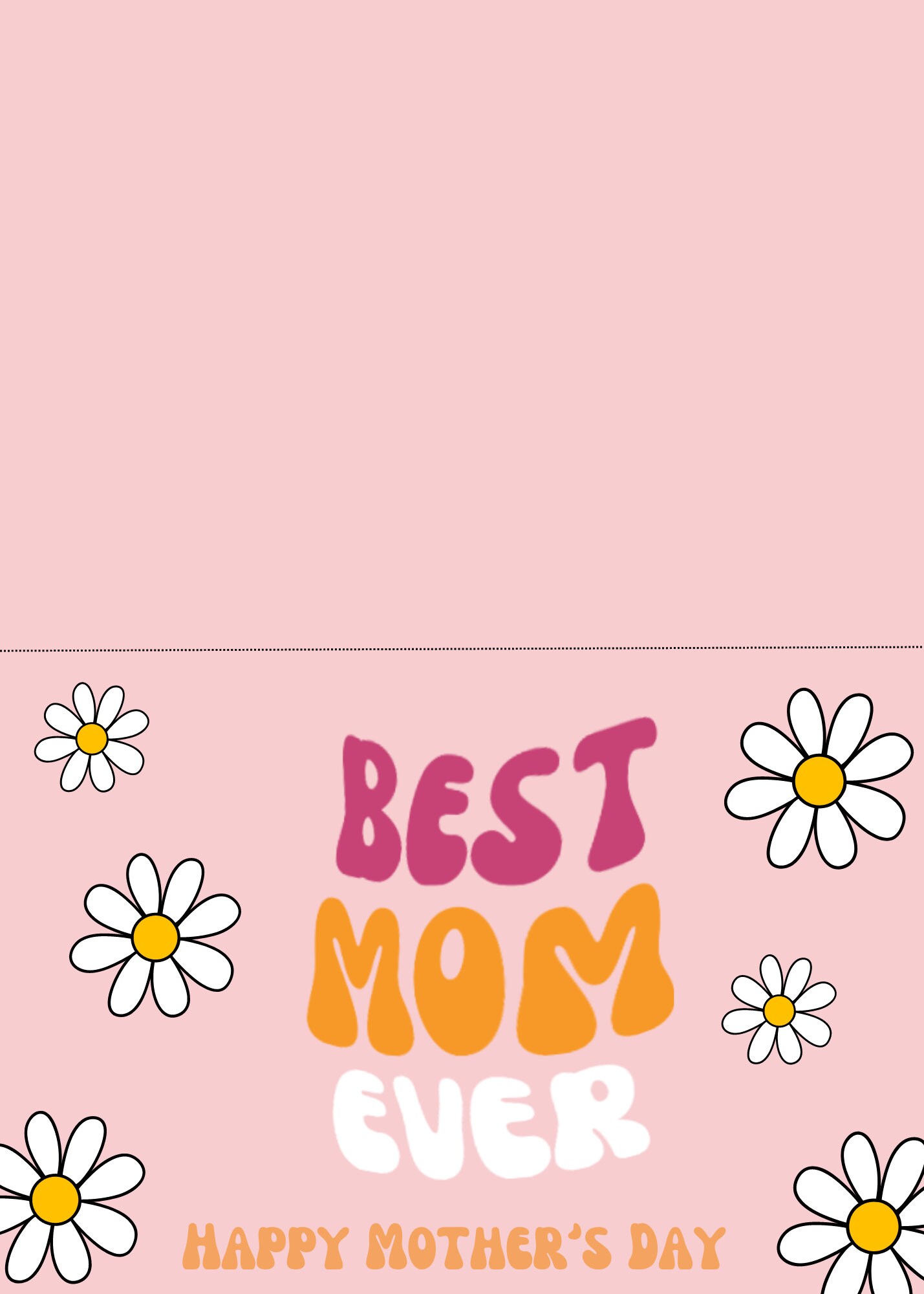 Best Mom Ever Mothers Day Card - Etsy